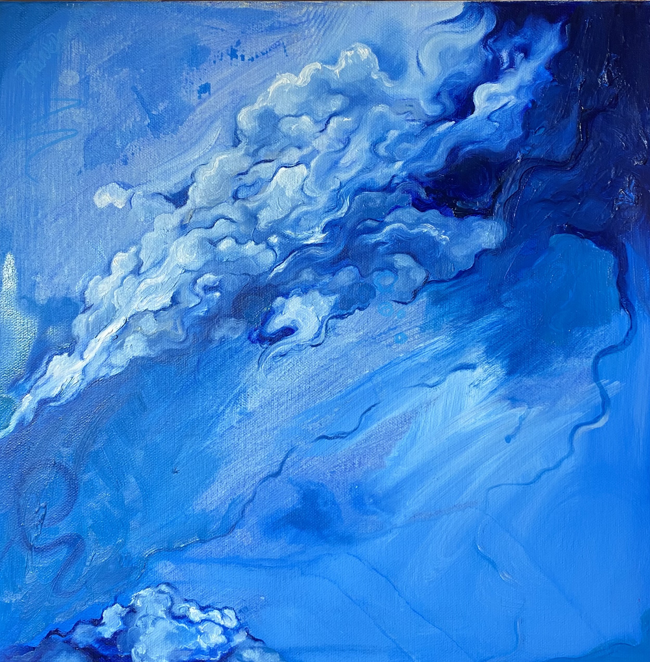 Blue clouds
